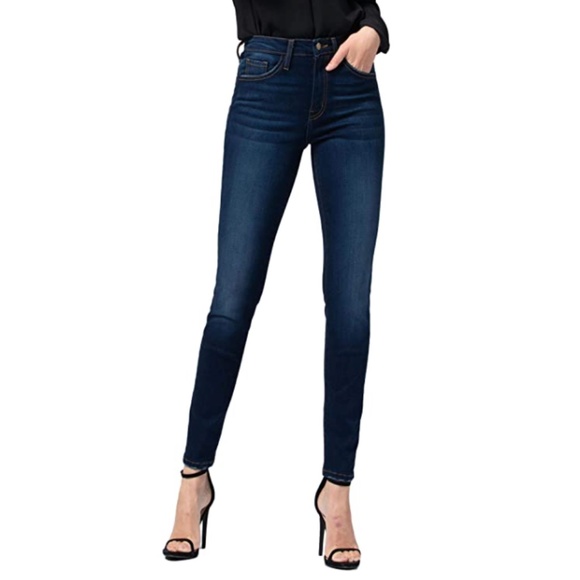 Flying Monkey 2/$50 'Pine' High Rise Skinny - Picture 4 of 14